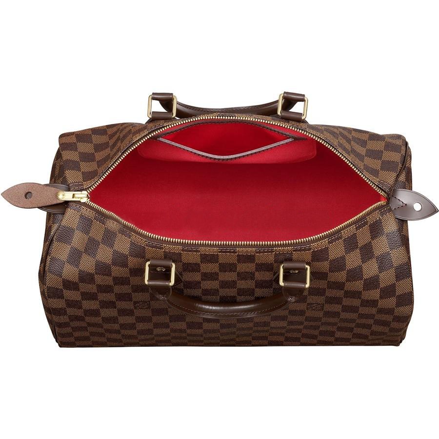 High Quality Louis Vuitton Speedy Damier Ebene Canvas N41523 Handbags - Click Image to Close